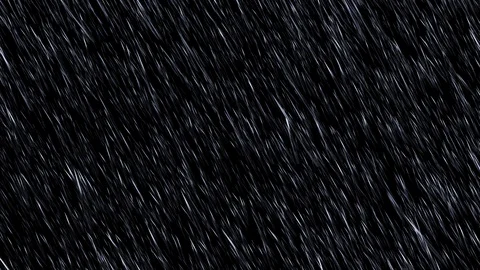 Rain Starts and Ends on a Black Background Stock Footage 111582076