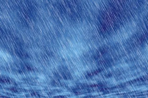 Rain storm backgrounds in cloudy weather Stock Illustration