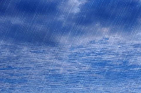 Rain storm backgrounds Stock Illustration