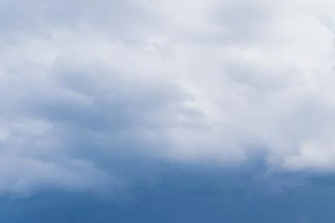 Rain storm clouds before the storm in the middle of summer Stock Photos