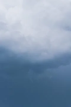 Rain storm clouds before the storm in the middle of summer Stock Photos