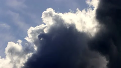 Rain storm damatic clouds   Stock Footage 226887697
