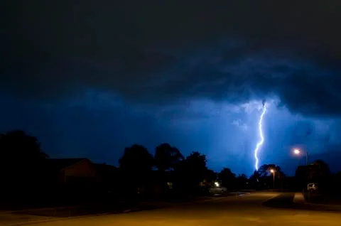 Rain Storm Stock Photos