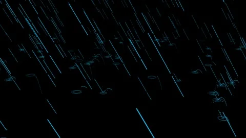 Rain-stylized-fast-strong 스톡 동영상 341294296