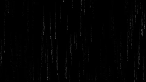 Rain of symbols in digital cyberspace background representing virtual activ.. Stock Footage 324650076