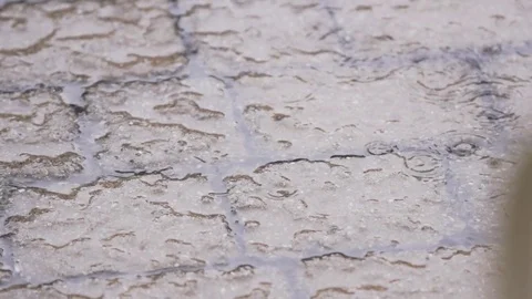 Rain Tiles Stock Footage 79731558