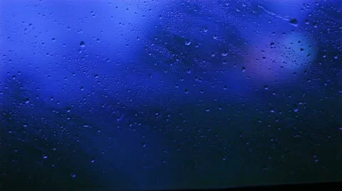 Rain. Timelapse Stock Footage