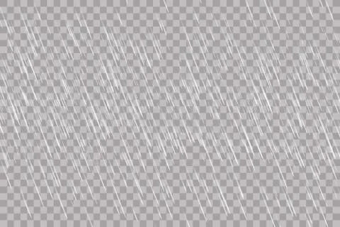 Rain transparent template background. Falling water drops texture. Nature 스톡 일러스트