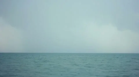 Rain Under Sea 2 Stock-Footage 27268461