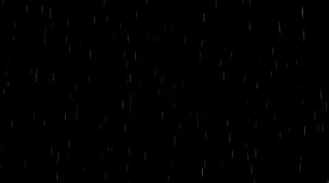 Rain V1 Looped (PNG+Alpha) Stock Footage