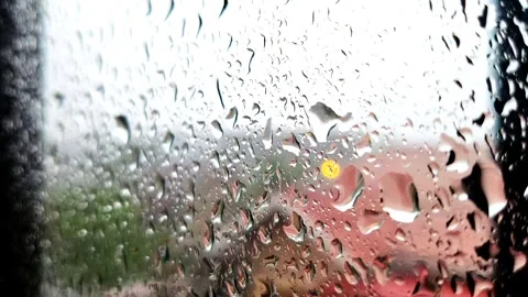 Rain view Stock Footage 282853435