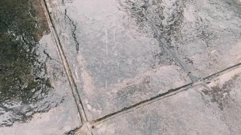 Rain Water drenches the streets Stock Footage 287285845