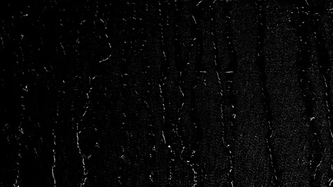 Rain water droplets trickling down the window pane at night Stock Footage 126142142