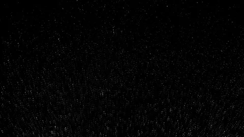 Rain water droplets trickling down the window pane at night Stock Footage 126146605