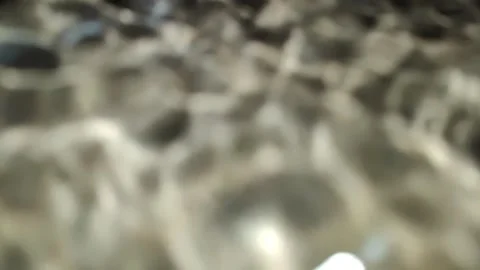 Rain water dropping on floor . Water splashing looks detail. Stock-Footage 309662092