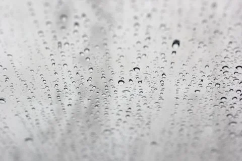 Rain water drops as background Stock Photos