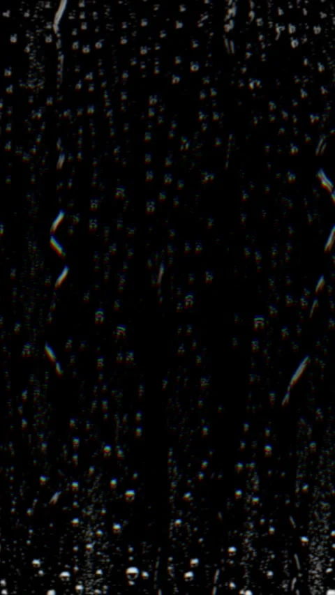 Rain water Drops Glass Overlay Vertical Animation Stock-Footage 344765491
