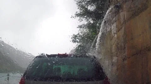 Rain Water Stock Footage 45037128