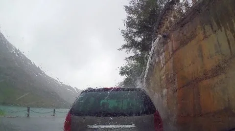 Rain Water Stock Footage 45037331