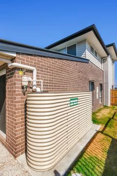 Rain water storage Stock Photos