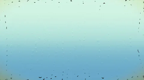 Rain window background loop 動画素材 38042534