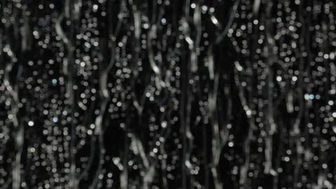 Rain on Window Defocused 02 Video stock 171216115