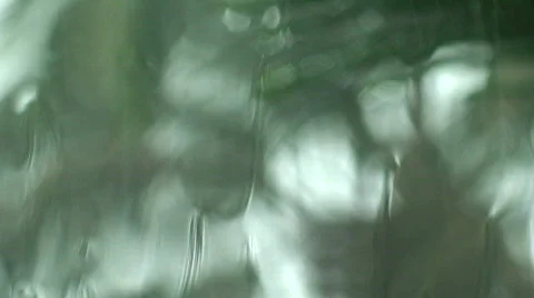 Rain on Window Stock Footage 399405