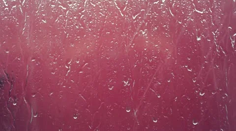 Rain on window Stock Footage 10881455