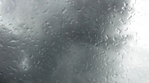 Rain on window Stock Footage 27187338