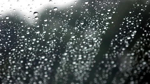 Rain on a Window Stock Footage 70605260