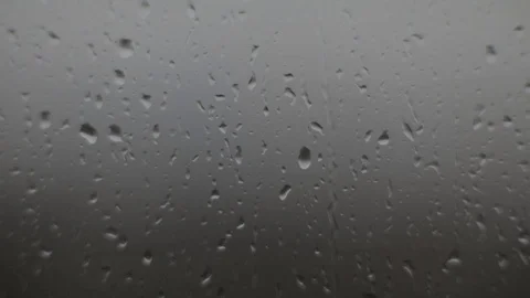 Rain on Window Stock-Footage 101657356