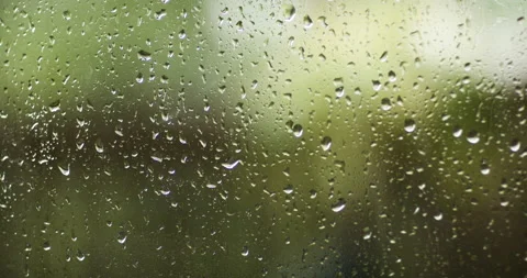 Rain on a window. Stock Footage 132448875