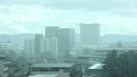 Rain on window Stock Footage 161449488