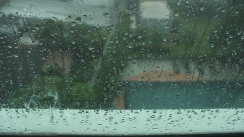 Rain on window Stock Footage 161449489