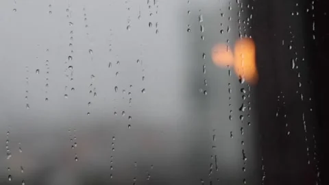 Rain on window Stock Footage 171909664