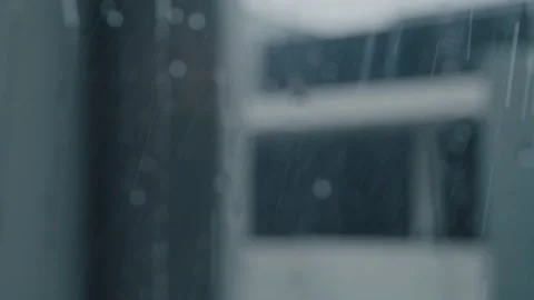 Rain on window Stock Footage 175112467