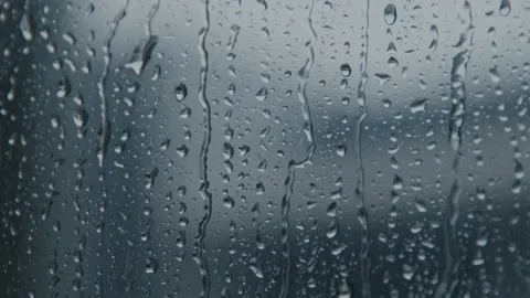 Rain on window Stock Footage 175119344