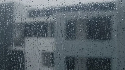 Rain on window Stock Footage 175125162