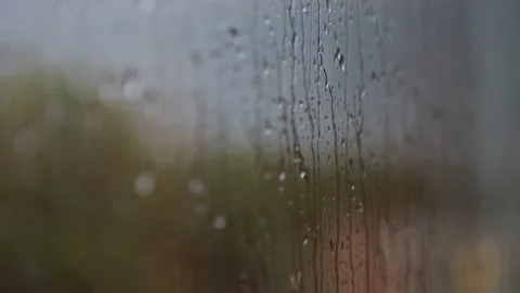 Rain on a window Stock Footage 239297772