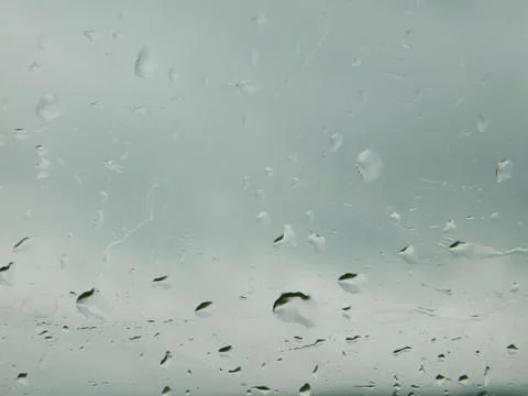 Rain on the window Stock Photos