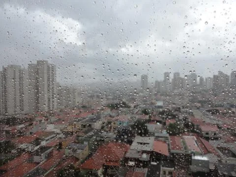 Rain in the Window Photos