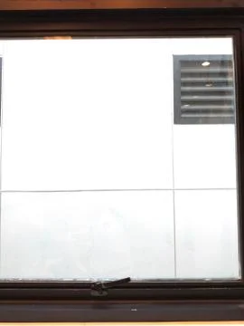 Rain at windows Stock Photos