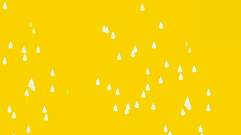 Rain yellow schreen Stock Footage 231285227