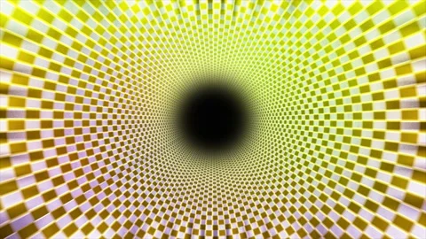 Rainbow 3D Psychedelic Tunnel Stock Footage 167224386