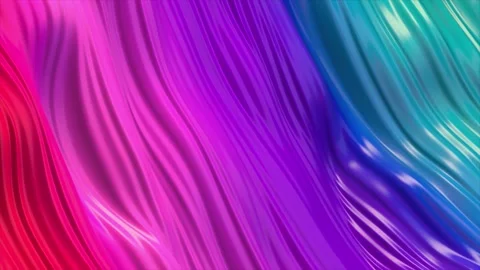 Rainbow 3d render abstract background 4k Stock Footage 243649425
