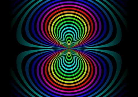 Rainbow 8 Stock Illustration