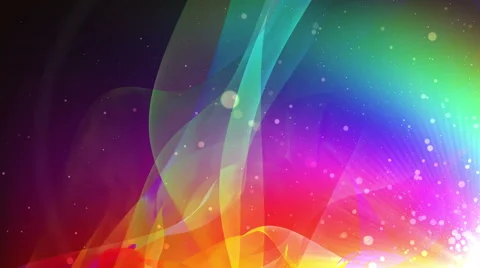 Rainbow abstract background 01 Stock Footage 50412990