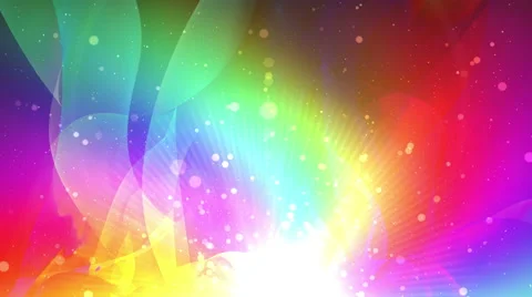 Rainbow abstract background 02 Stock Footage 50412997