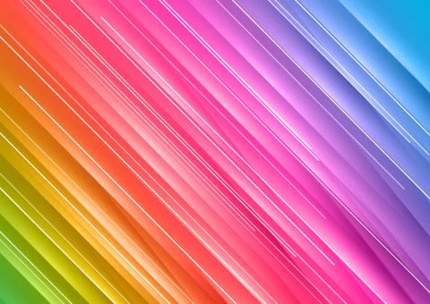 Rainbow abstract background Stock Illustration