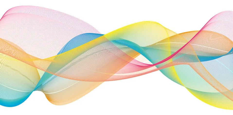 Rainbow abstract background Stock Illustration